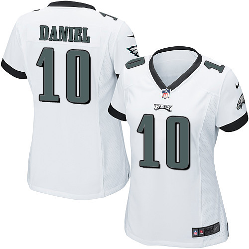 Women's Game Chase Daniel Nike Jersey White Road - #10 NFL Philadelphia Eagles